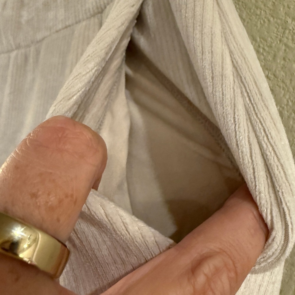 Vuori Haven Wide Leg Pant Women S Tan Corduroy VW4075 Lounge Athleisure - Picture 4 of 11